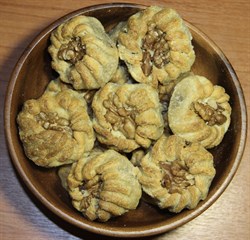 Финиковое печенье с грецким орехом - фото 5014