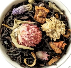 Весенний - манговый чай с лепестками цветов - фото 5083